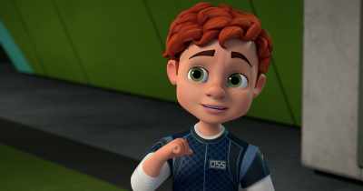 [scoffs] And if you're gonna be
on my team, you need a cool code name. - Spy Kids: Mission Critical