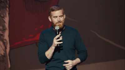 [scoffs, exhales deeply] - Andrew Santino: Home Field Advantage