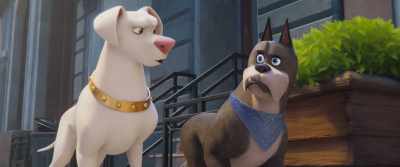 - [SCOFFS] I'm not wack.
- [SNIFFS] - DC League of Super Pets
