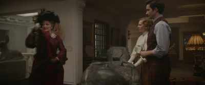 [scoffs]
Now I suppose you expect me - Theodosia