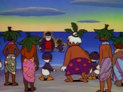 [scoffs] Please.
Magica only got in here - DuckTales