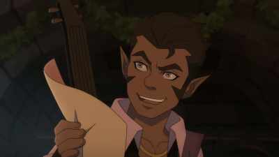 [scoffs] Read it? This tale is
far too great for a lousy book. - The Legend of Vox Machina