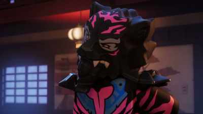 [scoffs]
She really never told you. - LEGO Ninjago: Dragons Rising