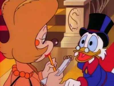[scoffs] Sure, blame
the mysterious rebel - DuckTales