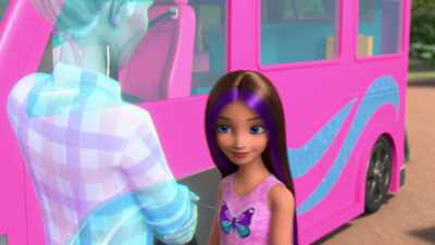 [scoffs] Very funny, Skipper.
Quit playing around. - Barbie: A Touch of Magic