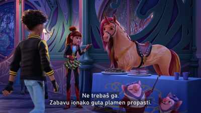 [scoffs] You don't need him. This party
is already going down in flames. - Unicorn Academy
