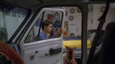 SCOOBY:
Shotgun. - Scooby Doo! The Mystery Begins