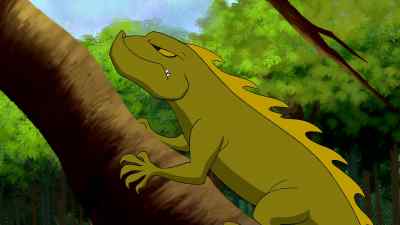 SCOOBY:
Yummy. - Aloha, Scooby Doo!