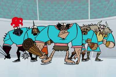 - (SCORE BOARD BUZZES)
- ANNOUNCER: Score! - Johnny Test