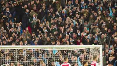 Scores it,
Manchester City have the second goal - All or Nothing: Manchester City