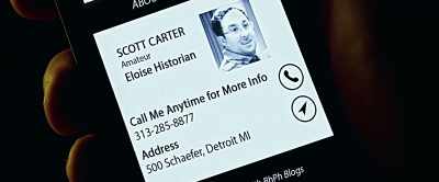 Scott Carter... this guy's got
blueprints and everything. - Eloise