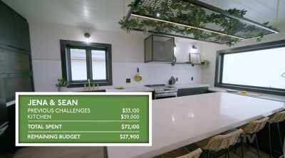 Scott: Jena and Sean budgeted
carefully in previous challenges - Renovation Resort