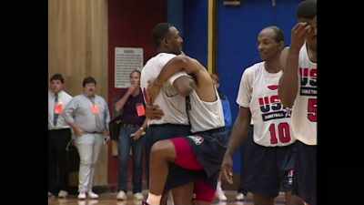 Scott... Pensé: "Increíble,
da miedo lo bueno - We Beat the Dream Team