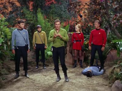 Scotty, energise. - Star Trek