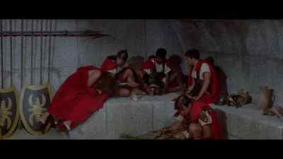 Scourge him! Loosen his tongue.
Make him confess. - King of Kings