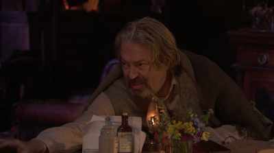 Scowling back at me
from his deathbed. - Uncle Vanya
