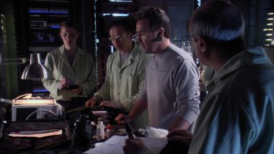 Scratch iodine. - Stargate Atlantis