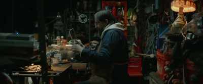 Scratch, scratch, scratch,
like Mr. Williams over there. - Brian and Charles