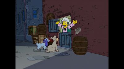 (scratching) - The Simpsons