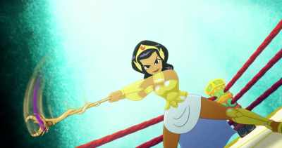 -(screaming)
-(grunting) - Legend of the Three Caballeros