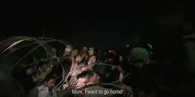 - [screaming
in an Afghan language] - Escape from Kabul