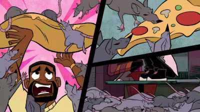 (screaming) - Marvel's Moon Girl and Devil Dinosaur