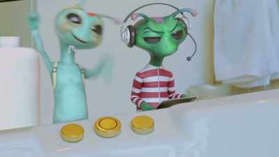 [screaming] - Alien TV