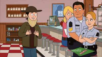 [screaming] - Corner Gas Animated