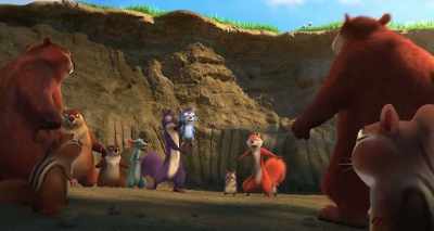 [screaming] - The Nut Job 2: Nutty by Nature