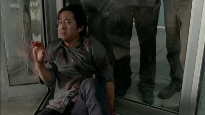 ( screaming stops ) - The Walking Dead