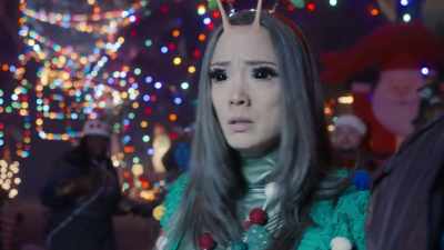 -(SCREAMS)
-(GASPS) - The Guardians of the Galaxy Holiday Special