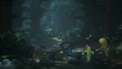 [screams, grunts] - LEGO Disney Princess: The Castle Quest
