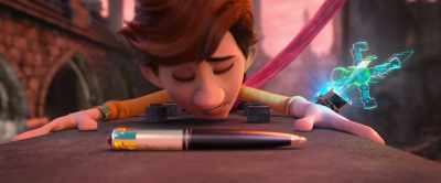 (SCREAMS, GRUNTS) - Spies in Disguise