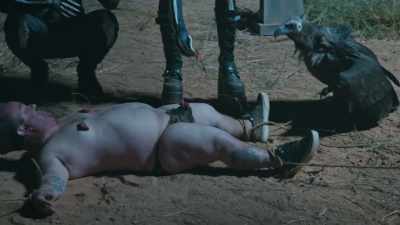 [screams in agony] - Jackass Forever