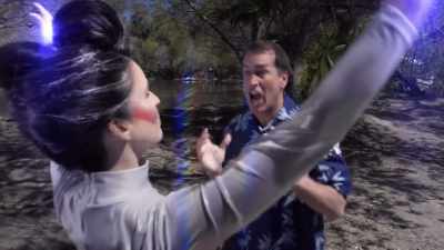 (screams) Oh, god! That's amazing. - Rob Riggle's Ski Master Academy