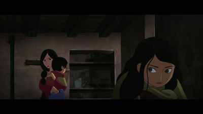 - (Screams)
- Shh! Go get water, Parvana. - The Breadwinner