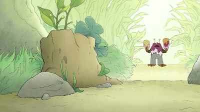 -[screams]-[Toad grunting] - Frog and Toad