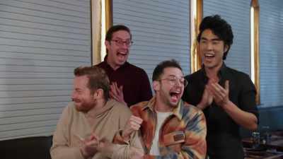 - [screams] Yeah!
- Wow! - No Recipe Road Trip With the Try Guys