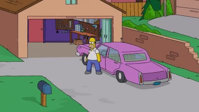 (screeches) - The Simpsons