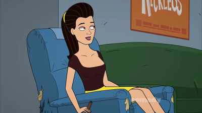 [screeching]
[gasps] - Corner Gas Animated