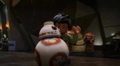 -(SCREECHING)
-(LAUGHING MANIACALLY) - Lego Star Wars Terrifying Tales