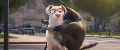 - [SCREECHING]
- [METALLIC CLANG] - DC League of Super Pets
