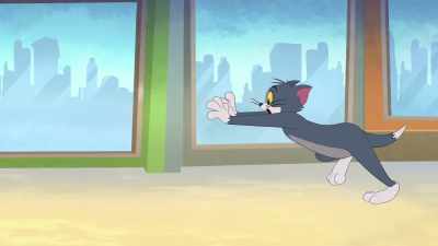 [screeching] - Tom and Jerry in New York