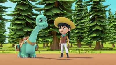 (screeching) - Dino Ranch