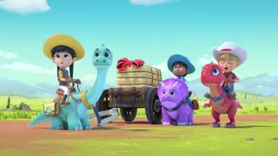 (screeching) - Dino Ranch