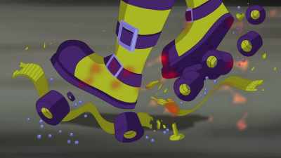 (SCREECHING) - DC Super Hero Girls: Intergalactic Games