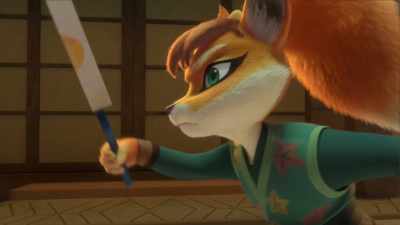 [screeching] - Samurai Rabbit: The Usagi Chronicles