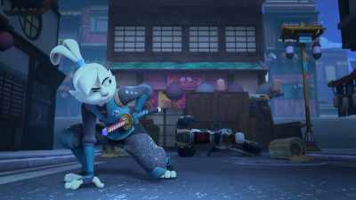 [screeching] - Samurai Rabbit: The Usagi Chronicles