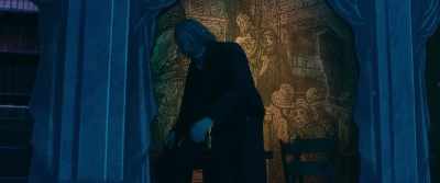 Scrooge took
his melancholy dinner - A Christmas Carol