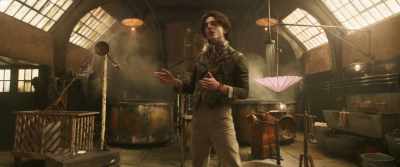 ♪ Scrub, scrub ♪ - Wonka